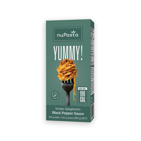 Black Pepper Sauce with Konjac Spaghettini