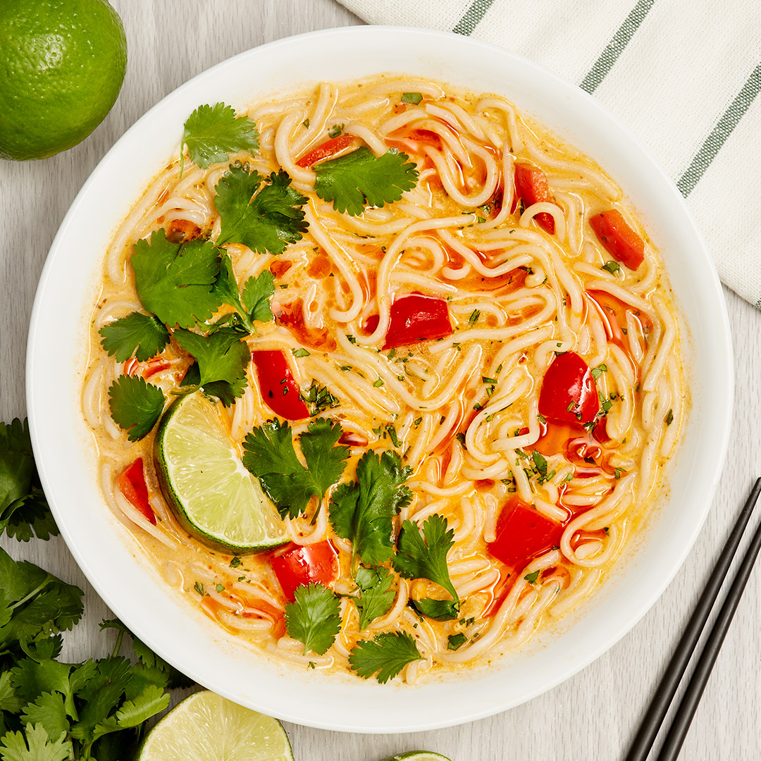 Red Thai Curry Noodle Soup - NuPasta Us